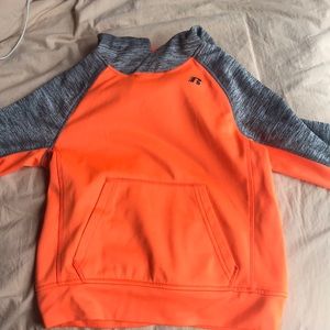 Child-sized sweatshirt